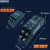 温度变送器Cu50 PT100热电阻K型S型电偶NTC转4-20mA 0-10V模拟量 一进一出 默认0-400 PT100