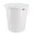 SUK 塑料桶 50L白色 带盖 圆形大号 单位：个 货期15天