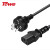 同为（TOWE）PDU/服务器国标10A转C13电源转换延长线 TW-F-G10Z/C13 5M