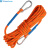 SHANDUAO高空作业 安全绳 户外 工地作业 保险绳  12mm橘色20米AD215