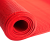 科尔尚 塑料PVC镂空防滑地垫 厚4.5mm 红色 0.9m宽X1m长