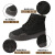 搏峰（BOVFN）保暖御寒特训鞋 防滑耐磨户外登山鞋劳动棉鞋 黑色 2022棉 黑色 40