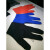 台球手套 球房台球公用手套台球三指手套可定制logo 美洲豹橡筋款红色