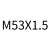 适用于圆板扳丝细M50M52M554M55M56M58M59x5.5 4 3 2 1.5 白色M53x15