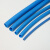玛仕福 3倍热缩管双壁带胶热塑管加厚防水绝缘彩色电线保护套管 蓝色50mm（1米）