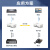 中科光电 电话光端机8路+1路百兆网络 RJ11电话光纤收发器转换器延长器 SC接口20公里 ZK-8P1E-20KM