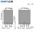 正泰（CHNT）JQX-13F(D)/2Z AC220V小型中间继电器8脚带灯 10A（继电器+底座）
