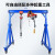 龙门架起重可移动手推简易工字钢吊架行吊1吨3吨小型龙门吊可拆卸 2吨[高3.5米宽3.5米]