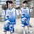 童榜男童球服夏装套装新款运动男孩速干衣中大童学生夏季儿童篮球服 白色套装 160 建议身高150-155CM