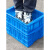 加厚塑料零件盒货架收纳整理箱车间周转框五金配件螺丝分格小盒子 450-160箱510*350*170mm