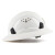 哥尔姆安全帽 透气 工地领导防砸防撞 abs头盔 工程帽子 GM732 白色