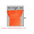 医疗垃圾袋织物包装袋橙色感染性织物被子橘红平口废物收集袋 100升 90*100特厚 100条 100升   加厚