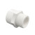联塑 PVC-U外丝直接外牙直通 给水管件水管配件接头110mm 白色（5个）