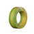 珠实电线电缆ZC-BVR铜芯软线单芯多股BVR4.0平方100米（黄绿双色）