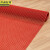 京洲实邦 红色0.45米宽*1米长 六角网格pvc防滑垫镂空脚垫JZSB-9043