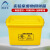 阿力牛 ASY-011 实验室垃圾桶 废物周转箱 垃圾运转箱 100L带轮(2个装) 