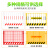 工地基坑护栏围栏网施工冲孔防护围挡警示定型化临边栅栏可定制 竖管款-1.2米高2米长14斤白红/黄黑