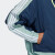 阿迪达斯 （adidas）新款三叶草男子立领户外防风运动休闲夹克外套GN3832  藏青/淡绿/GN3832 L(参考身高:185~188CM)