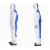 3M  4535一次性白色带帽连体防护服（蓝色背部透气设计） 1套*件 白色 XL