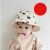 金布丁（JINBUDING）渔夫帽儿童夏季帽子适合1-6岁男宝宝戴的春夏款遮阳帽子中小童婴 卡通青蛙渔夫帽    粉色 【头围42-48】建议 3-15个月