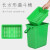 鲁识LS-rt225 垃圾桶提手带盖垃圾分类干湿分离垃圾桶 20升方桶不带滤网(灰色)其他垃圾