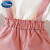 迪士尼（Disney）女童夏装套装新款韩版宝宝短袖背带裤两套0-1-2岁婴儿衣服3 夏-小花 背带套绿色 66