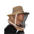 牛仔防蜂帽养蜂透气型手套面网蜜蜂帽防蜂罩养蜂专用工具 迷彩帽买二送一