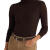 拉夫劳伦（Ralph lauren）女士休闲打底针织衫舒适百搭保暖简约气质套头修身女装休闲毛衣 Circuit Brown XS