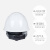 德威狮 安全帽工地施工电力监理领导头盔男国标加厚透气 L99PE白色
