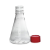 嘉际 实验室塑料锥形三角摇瓶带盖带刻度 250 500ml直口大口烧瓶滤膜盖 500ml 滤膜盖 12个/箱