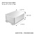 铝合金外壳防水网关接线盒铝型材盒子监控密封盒铝盒定做170*125 A款170-125-40皓月银