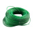 京势 钢丝绳 pvc涂塑晾衣绳绿皮包塑钢丝绳 ctrl46L 8毫米（30公斤约210米）（1卷）