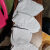 白色杂色 擦机布碎:含棉吸水不易掉毛M款载床角白 10斤印花角（广东包邮 省外