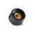 沁度电焊机DKJ25-35-50平方强导电性耐高温焊把线快速插头插座焊机焊 1025插头(黑色)