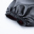 赫钢 5双皮袖套 防水防油污厨房劳保套袖工业PU护袖套   黑色（40*18cm）