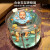 婴儿游泳池家用透明游泳桶宝宝儿童洗澡桶折叠泡澡桶小孩浴盆浴缸 【塑料支架】小鱼70x70标准套餐