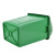 兰诗（LAUTEE）XDL-40B 新国标分类摇盖方形垃圾桶 物业环卫垃圾桶 40L绿色-厨余垃圾