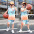 儿童篮球服套装男童夏季中小学生训练球衣团购潮流运动服装速干 YDZX-短袖073款黄色 16码/90-100cm