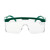 世达（SATA）亚洲款防冲击飞溅防尘防风眼镜亚洲款访客眼镜全视野护目镜轻便型护目镜(防雾)(不防雾) YF0102 防冲击眼镜(防雾)