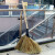 户外大卫物业大竹扫把清洁马路工地庭院加大铁扫 无叶小竹扫把 总高90厘米