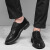 百丽驼美士（BALITOMMS）高定英伦时尚镂空透气皮鞋淘休闲鞋型号11-C 黑色 38