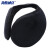 海斯迪克 HKQS-61 冬季后戴式耳罩 防寒保暖耳捂耳暖耳套 黑色（2个）