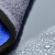 圣极光珊瑚绒毛巾蓝灰色25*25cm加厚擦玻璃巾双面吸水毛巾10条G5701