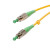 利合光电（LHG）光纤跳线FC/APC-FC/APC单模万兆单芯光纤线缆跳纤3.0尾纤监控光跳线 5米