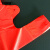 安赛瑞 红色背心塑料袋（约600个装）方便袋超市购物打包袋 透明塑料背心袋 24×38cm 2.5kg 25188