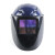 百舸 电焊面罩 自动变光安全帽面罩太阳能液晶面罩焊罩电焊氩弧焊面罩 双层液晶升级款 赠5片保护片