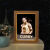杜兰特手办 科比哈登库里罗斯篮球NBA相框小夜灯摆件送男生刻字实用生日礼物 哈登 相框暖光 礼盒+礼袋(灯板刻字)