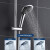 高仪（GROHE）高仪（GROHE）德国进口淋浴花洒系统 260MM恒温冷触龙头套装 恒温冷触带下出水+德国花洒