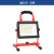 派力德（Pailide）工作灯便携手提应急灯led充电大容量户外工程照明投光灯 WJ018工作灯黄色+电池包+球泡灯+充电器+彩盒