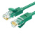 绿联（UGREEN）绿色圆线六类网线1米 千兆网络高速连接线 非屏蔽八芯双绞 成品跳线 NW102/80833 2条装